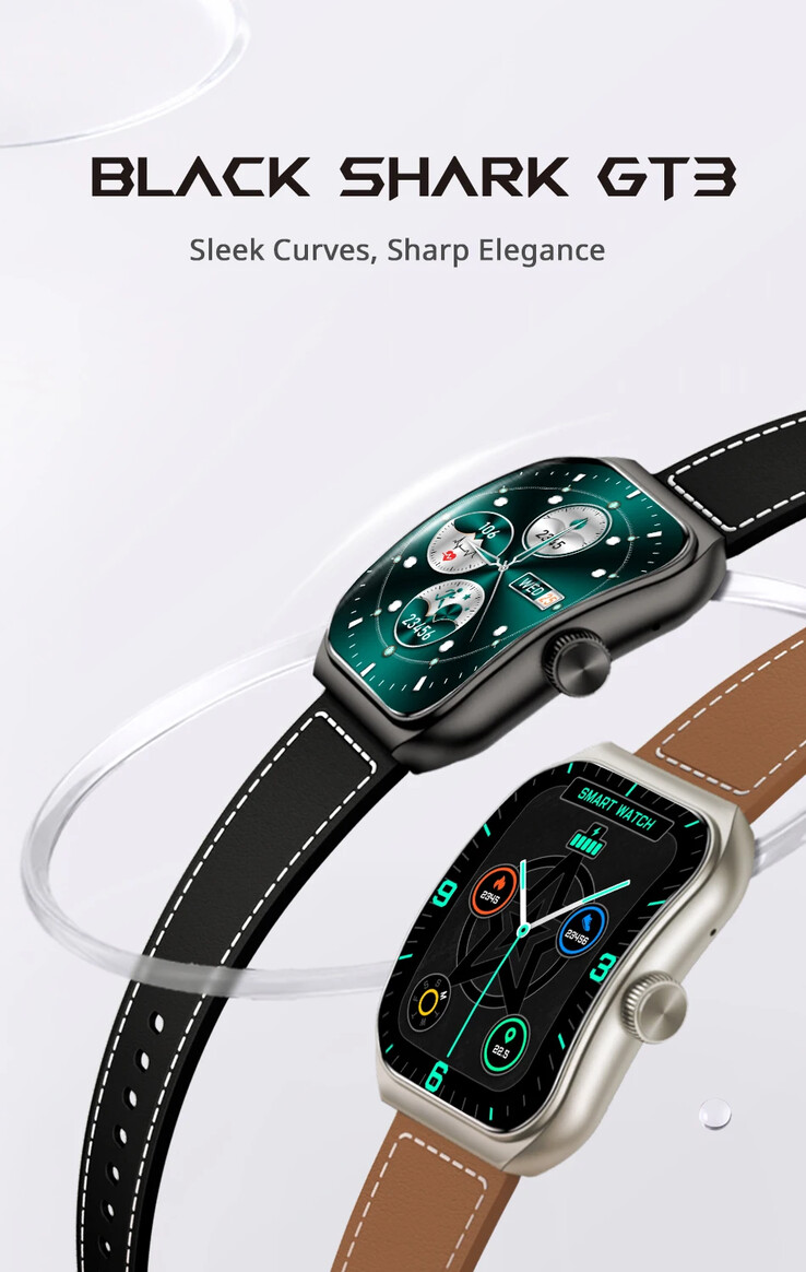 The GT3 comes in black or silver. (Source: Black Shark via AliExpress)