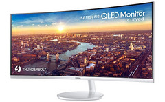 Samsung CJ791 QLED curved monitor with Thunderbolt 3 connectivity (Source: Samsung Newsroom)