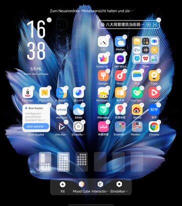 Home screen settings