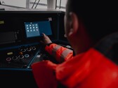 Smartscreen in the driver's cab of the Vectron X