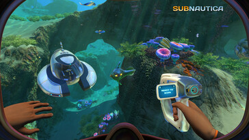 Pictured: A gameplay screenshot from Subnautica.