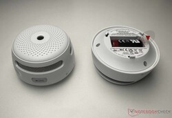 Top and bottom views of the X-Sense XS01-M Smart Connected Smoke Detector (FS61)