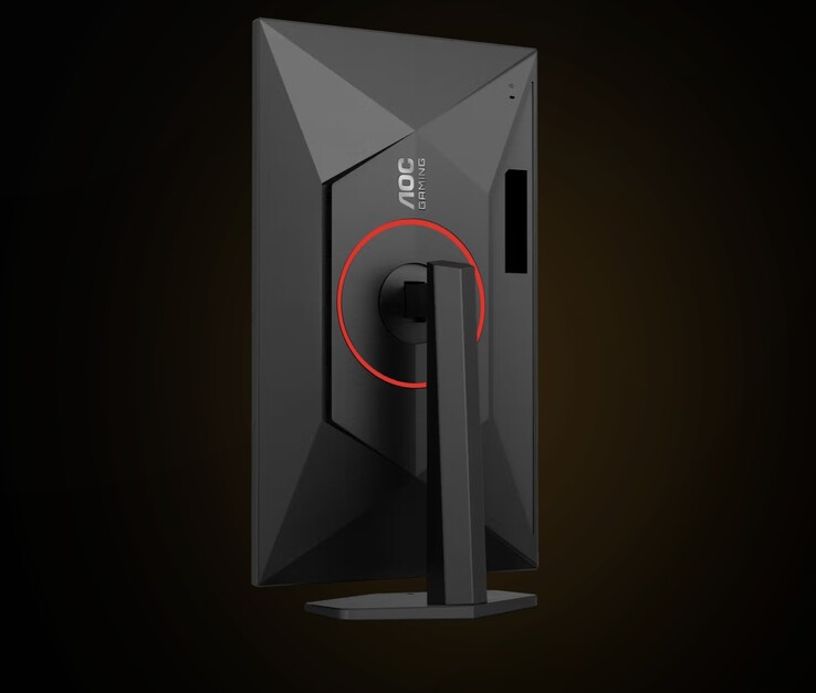 The gaming monitor also features 90-degree pivot capability for chat windows and coding.
