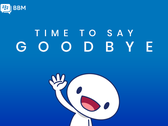 BBM for consumers is shutting down on MAy 31. (Source: BBM Blog)