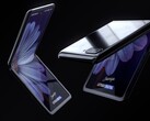 Renders of the Galaxy Z Flip. (Source: LetsGoDigital)