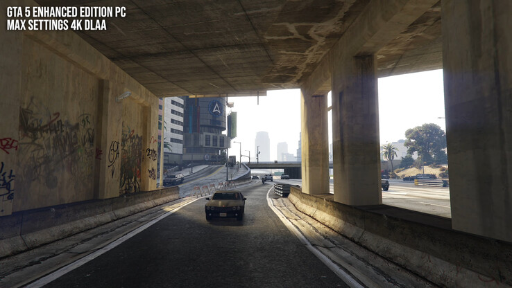 While GTA 5 Enhanced Edition has great RT effects, the asset quality is still noticeably blocky compared to modern games.