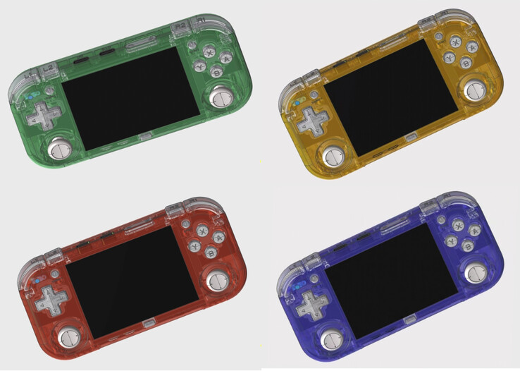 The XU Mini M Plus is expected to land in four colour options. (Image source: via RetroHandhelds)