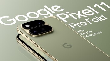 Pixel 11 Pro Fold render.