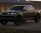 The Terra electric pickup can be had with a gas generator (Image source: Scout)
