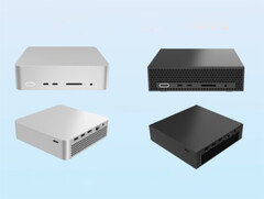 Sixunited's new AMD Strix Halo mini-PCs will be available with up to 128 GB of LPDDR5X-8000 RAM. (Image source: Sixunited)