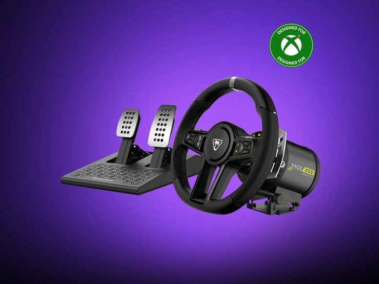 Turtle Beach VelocityOne Race KD3 wheel and pedals system. (Image source: Turtle Beach)