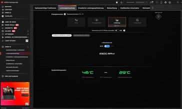 Performance modes