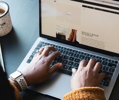 A worker using an Apple Macbook Pro (Image source: Daniel Thomas/Unsplash)