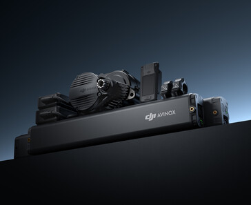 The parts of the Amflow PL that make the bike an eMTB. (Image source: DJI)