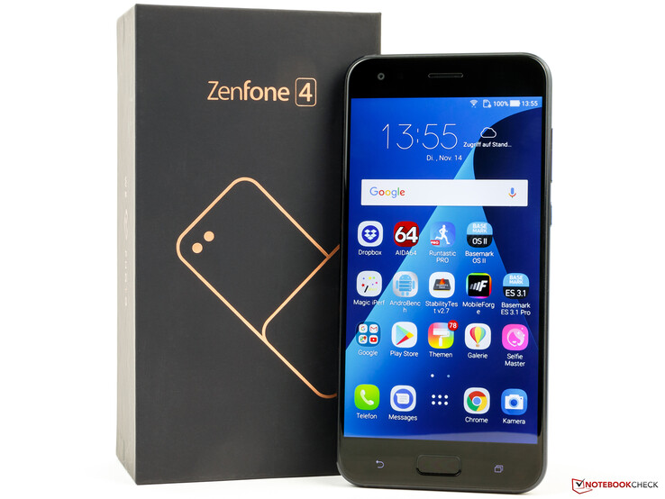Asus ZenFone 4 ZE554KL Smartphone Review - NotebookCheck.net Reviews