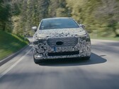 Following initial sketches, the new Audi A2 e-tron now shows its true form in camouflage wrap during test drives on ice and snow in northern Sweden and in the wind tunnel