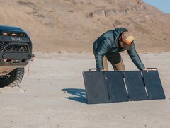 The BioLite SolarPanel 100 has a 45 W USB-C port to charge a gadget directly. (Image source: BioLite)