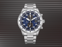 Citizen’s new Eco-Drive watches (CA0880-58L pictured) have launched in Singapore. (Image source: Citizen)