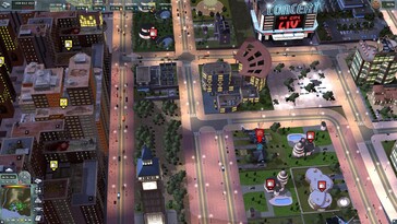 Pictured: A gameplay screenshot from City Life 2008.