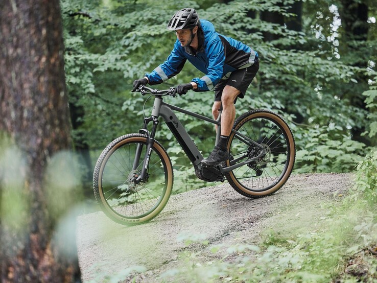The Crivit Peak 709 electric mountain bike. (Image source: Lidl)
