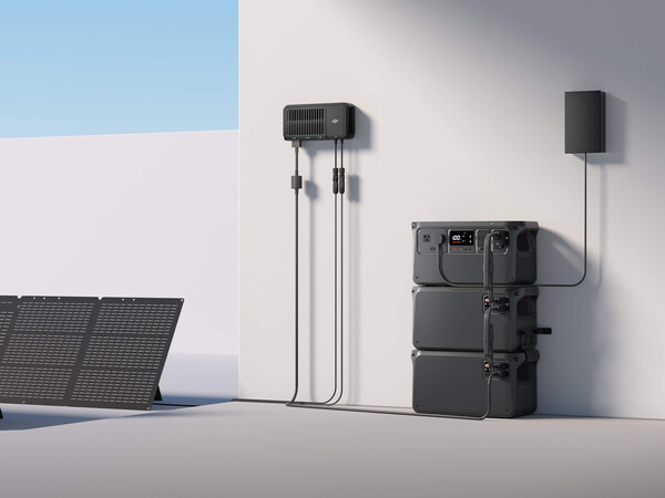 The DJI Power 1.8kW Solar/Car Super Fast Charger can also be used in the home with solar panels. (Image source: DJI)