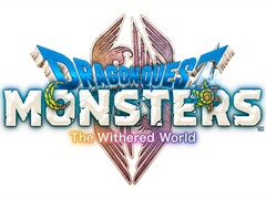 The official title logo for Dragon Quest Monsters: The Withered World.