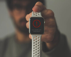 An Apple Watch running watchOS 8.5 can now be recovered by a nearby iPhone. (Image source: Daniel Cañibano - edited)