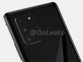 The Galaxy S10 Lite in render form. (Source: OnLeaks)