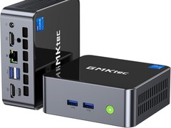 The GMKTec Nucbox M3 Mini PC features tons of IO. (Image source: GMKTec/Amazon)