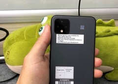 Really Gray: The Google Pixel 4 XL has never been seen like this. (Image source: Taobao)