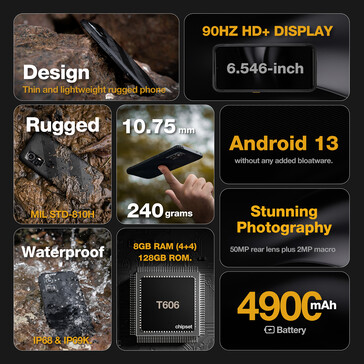 ...lands along with the H6 Lite. (Source: AGM Mobile)