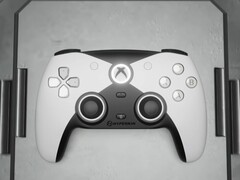 Hyperkin's The Competitor has a split D-pad and symmetrical thumbsticks like the DualSense controller. (Image source: Hyperkin)