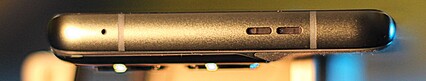 Top: microphone, speaker