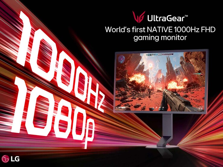 The LG UltraGear 25G590B supports 1000Hz at 1080p.