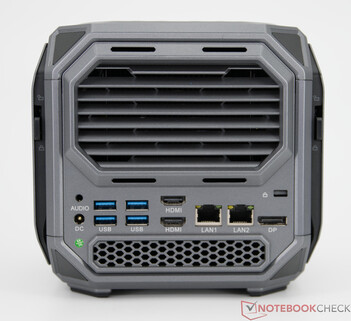 Acemagic M1A Pro+ - Connections on the rear panel