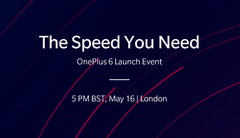 OnePlus will be live-streaming the launch event on its website. (Source: OnePlus)