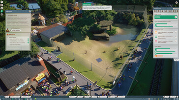 Pictured: A gameplay screenshot from Planet Zoo.