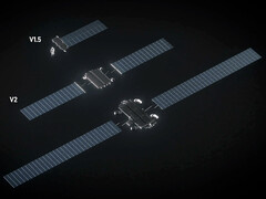 SpaceX Gen 3 vs Gen 2 satellite size comparison