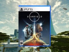 Mockup of Starfield PS5 retail cover is shown