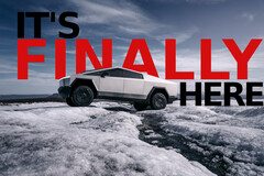 Tesla's Cybertruck will start reaching regular customers throughout the course of 2024. (Image source: Tesla - edited)