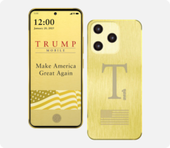 The Trump T1 smartphone has been officially announced (image source: Trump Mobile)