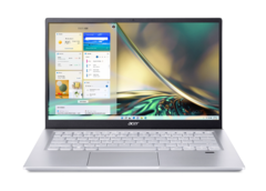 Acer Swift X دارای دو اسلات PCIe M.2 برای حافظه قابل ارتقا است.  (منبع: ایسر)