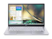 The Acer Swift X has two M.2 PCIe slots for expandable storage. (Source: Acer)