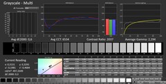 CalMAN: Grayscale (calibrated)