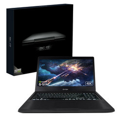 The EVGA SC17 1080 G-SYNC gaming laptop. (Source: EVGA)