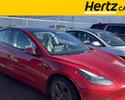 This 60,000-mile Model 3 is under $25,000 (image: Hertz)