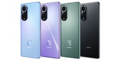 The Nova 9 colorways. (Source: Huawei)