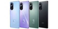 The Nova 9 colorways. (Source: Huawei)