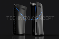 The rumored PS5 Pro could feature an RDNA 3.5 GPU with 60 CUs. (Image Source: Technizo Concept on YouTube)