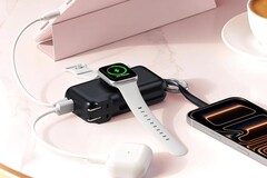 The Rorry power bank optimizes convenience with its foldable power plug and retractable USB-C cable for on-the-go charging